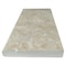 Msi Tuscany Beige 12 In. X 24 In. Brushed Travertine Pool Coping ZOR-LSC-0014 - alternate 2